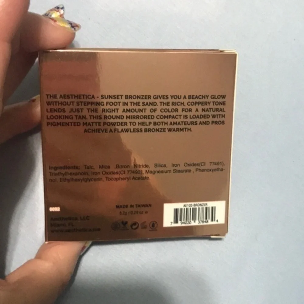 Aesthetics sunset bronzer